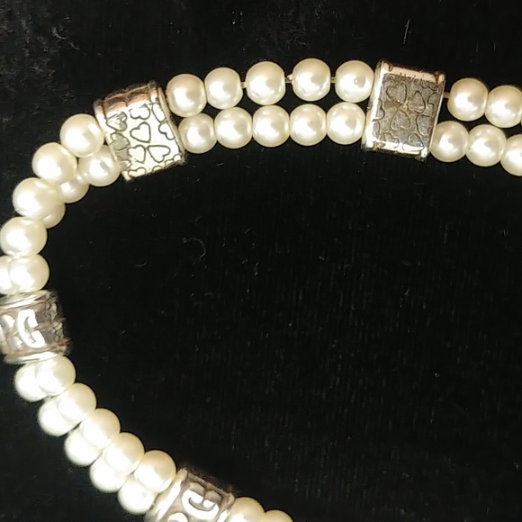 Brighton Faux Pearl Toggle Bracelet - Picture 5 of 8